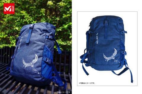 Original knapsack by Millet and KURIKI